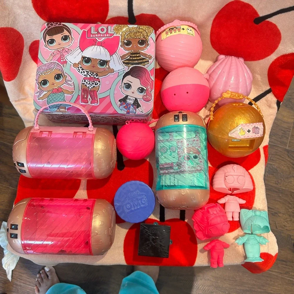 L.O.L. Surprise! Colorful Doll Collection - Pink, Blue, Orange - Picture 8 of 14